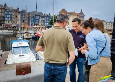 une équipe soudée à Honfleur