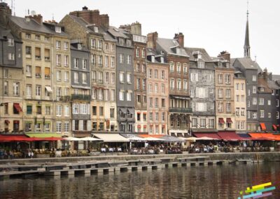 vue du Vieux Bassin d'Honfleur