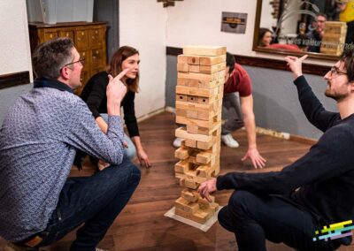 team building giant jenga