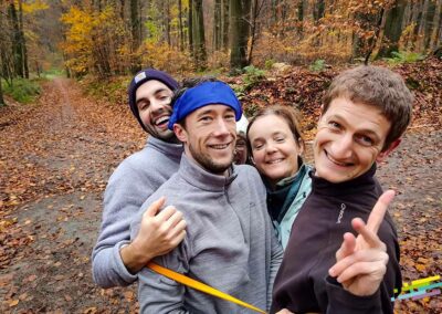 team building en fôret