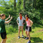 Cohésion d'équipe en foret
