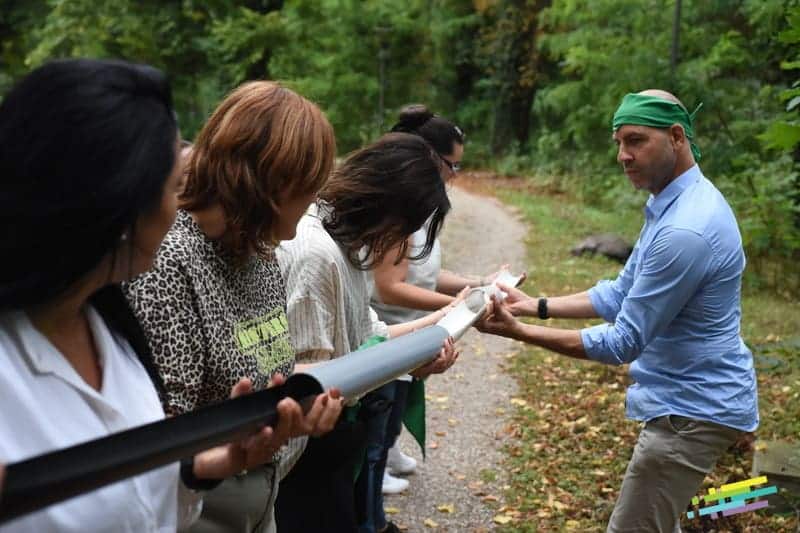 Team building avec stratégie d'équipe