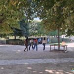 Rallye à Paris dans les Tuileries
