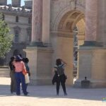 Rallye à Paris dans les Tuileries