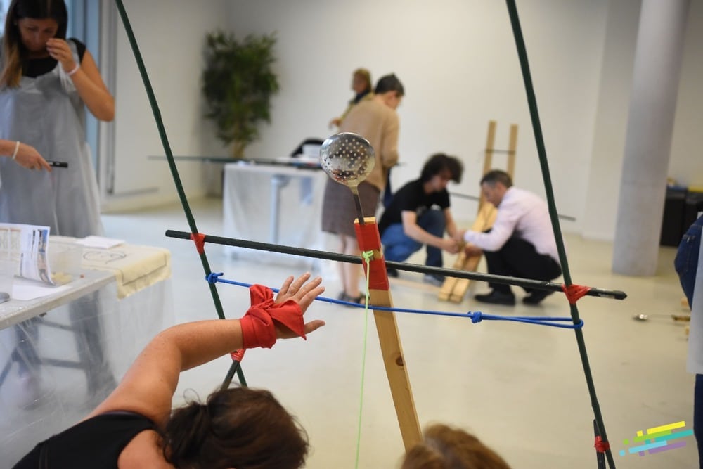 Team Building Construction de catapulte