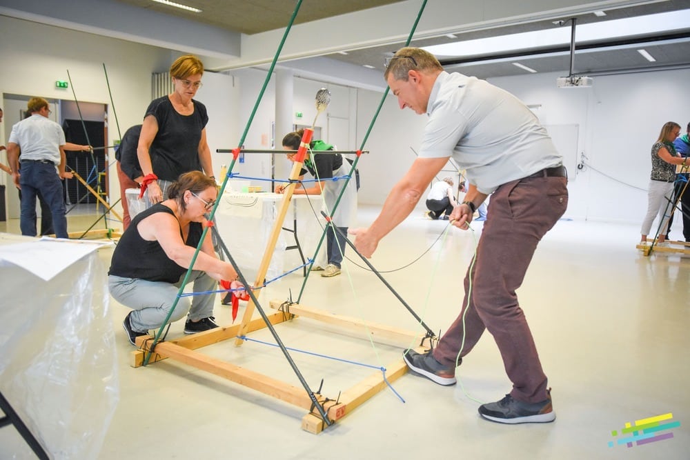 Team Building Construction en équipe