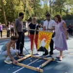 Jeu de Construction Catapulte