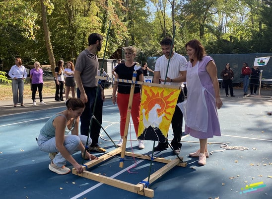 Jeu de Construction Catapulte